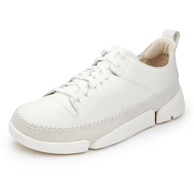 Мужские низкие кроссовки Clarks Trigenic 2, белые