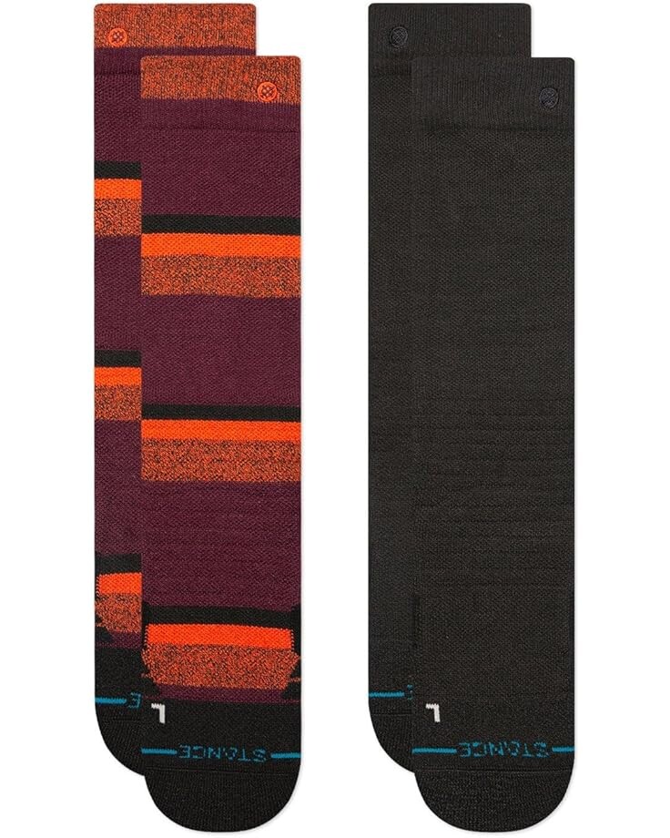 

Носки Stance Nightride Snow 2-Pack, черный