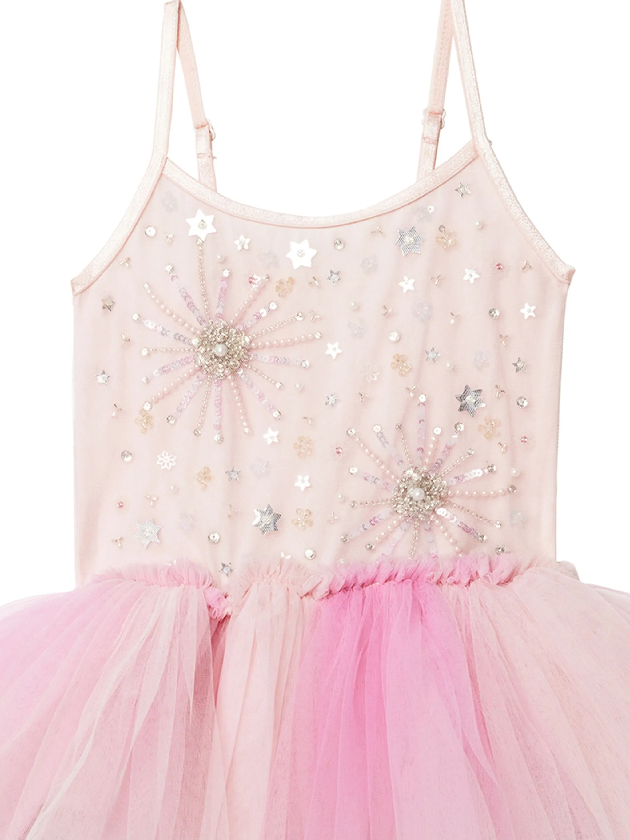 Пышное платье Bebe Fireworks Tutu Du Monde, розовый — фото 3
