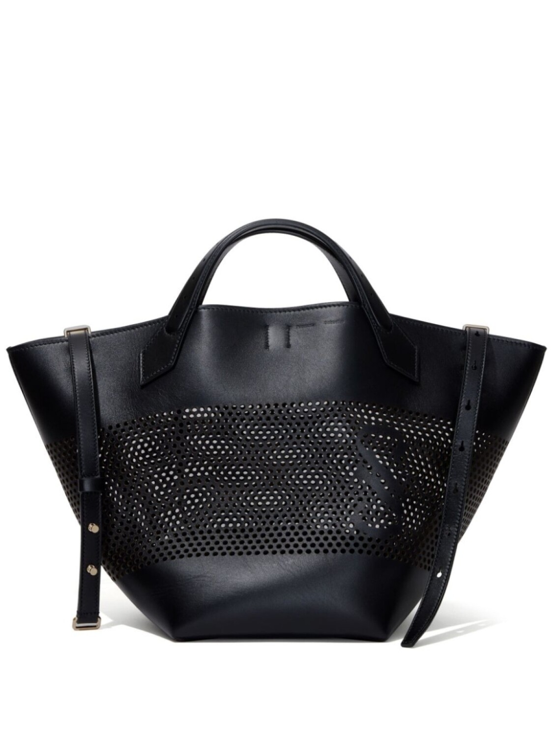 

Proenza Schouler большая сумка-тоут PS1 с перфорацией, черный