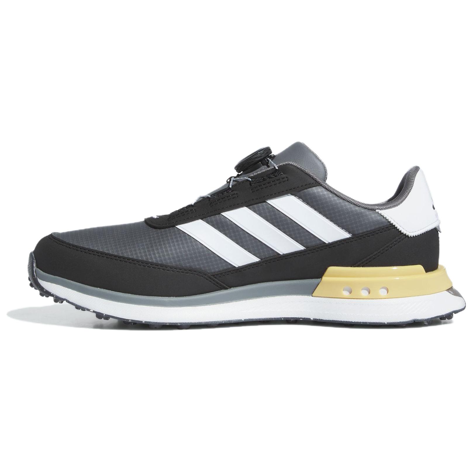 

Adidas Нескользящие износостойкие низкие туфли для гольфа, мужские, серо-черные