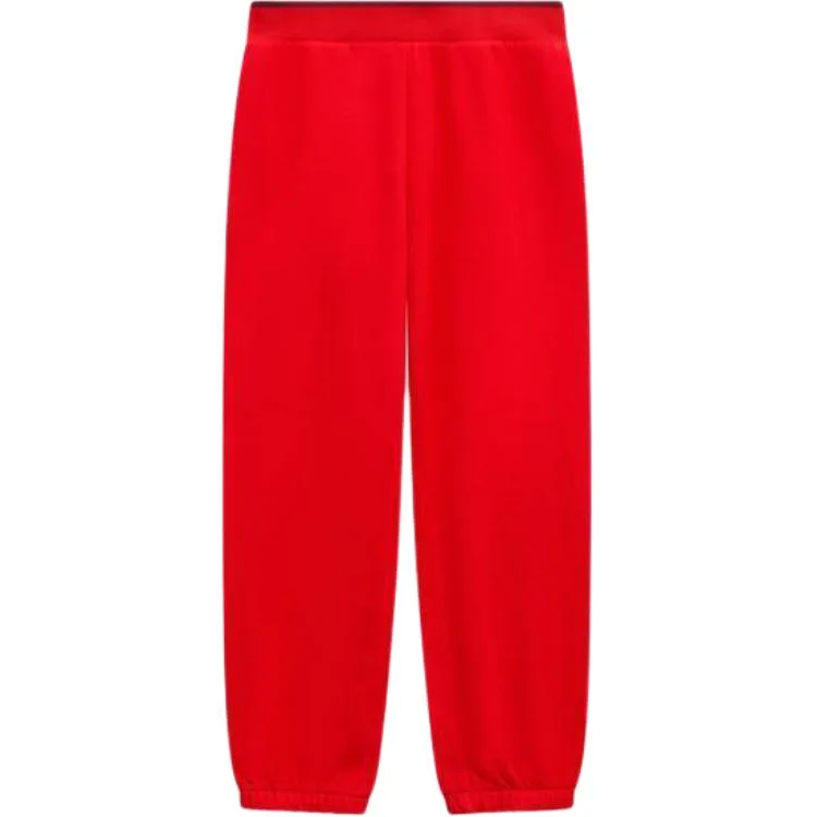 Детские вязаные спортивные штаны SS26 KENZO, красный — фото 3