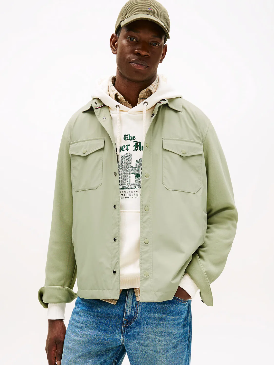Куртка межсезонья Tommy Hilfiger, Pastel Green — фото 2