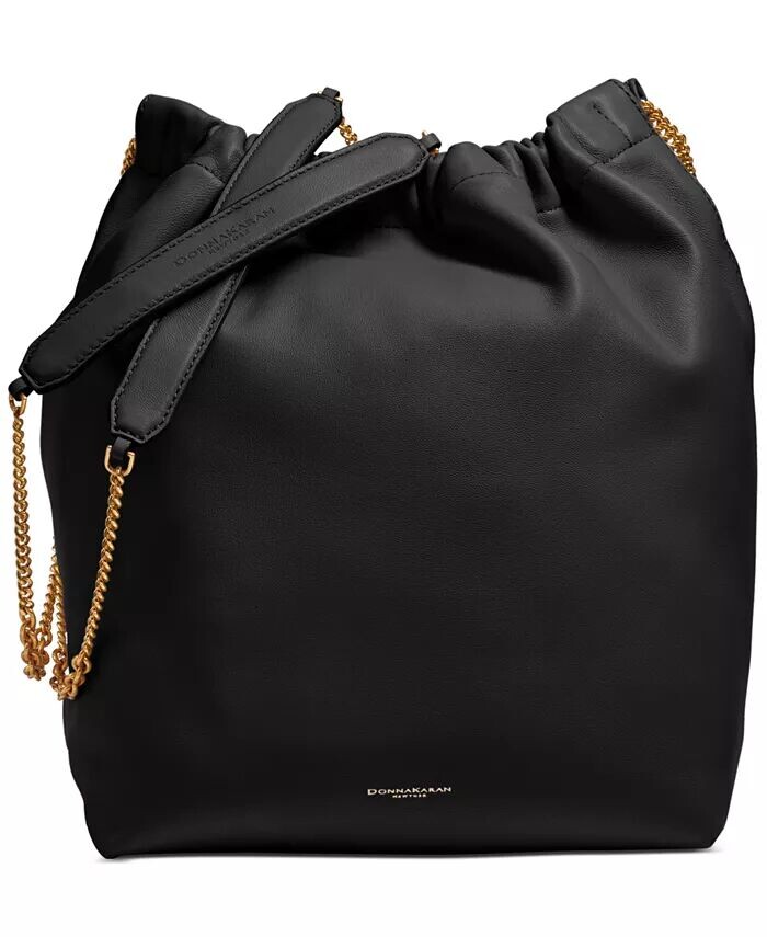 

Через плечо Donna Karan Rosedale с большой цепочкой Donna Karan New York, серый