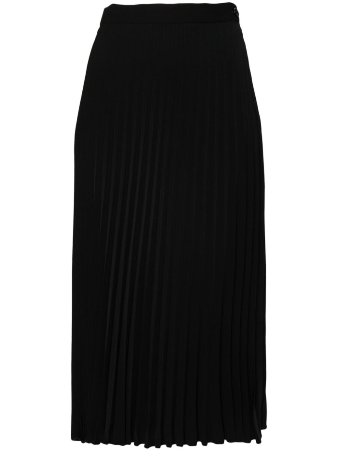 

MM6 Maison Margiela плиссированная юбка миди, черный