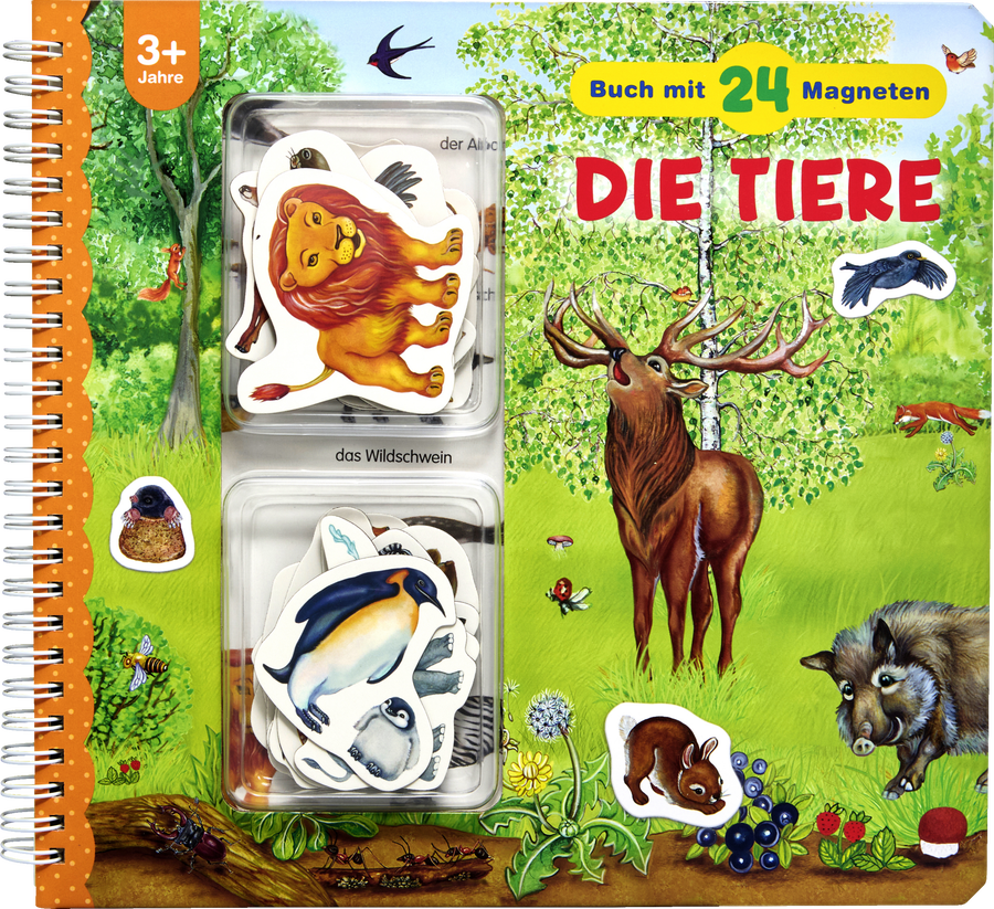 

Подводка для глаз IDEENWELT Magnetbuch Tiere