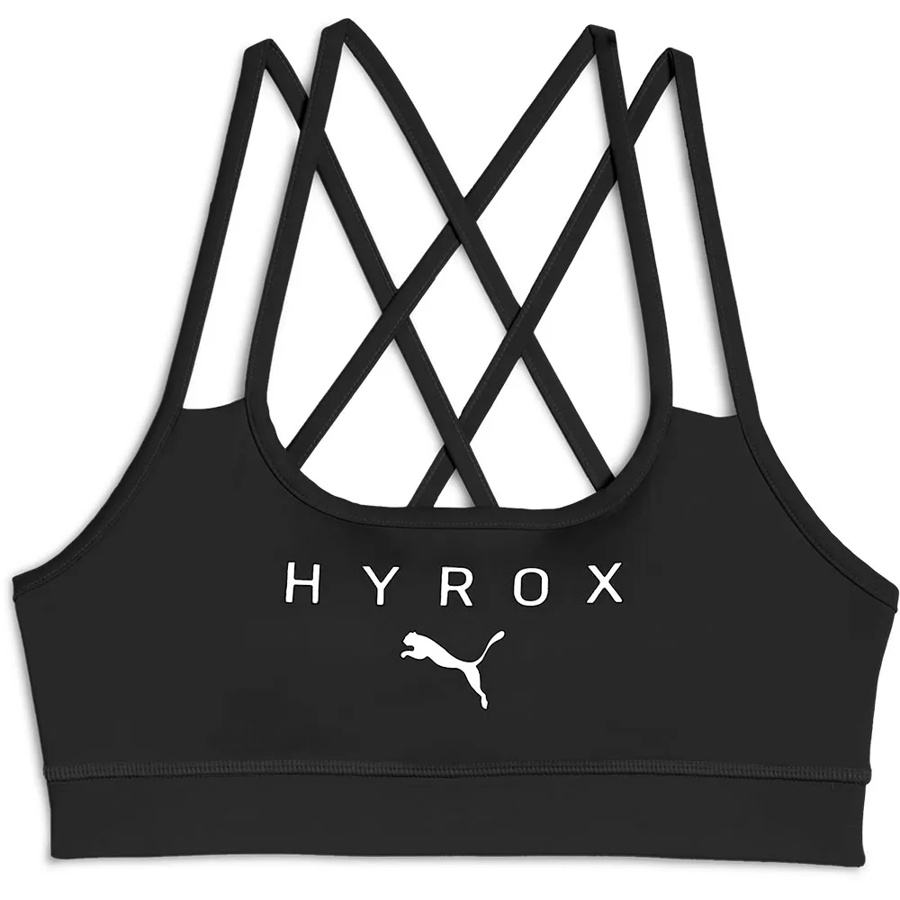 

Спортивный бюстгальтер Puma X Hyrox Move Strappy sports bra, черный