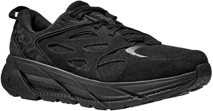 Кроссовки HOKA One One Unisex Clifton L из замши, Black