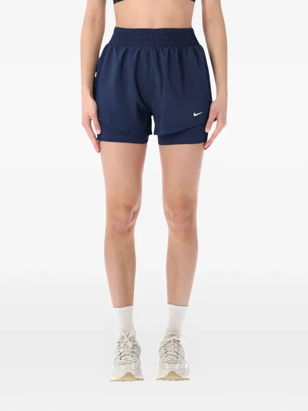 Двойные шорты Zenvy Nike, синий