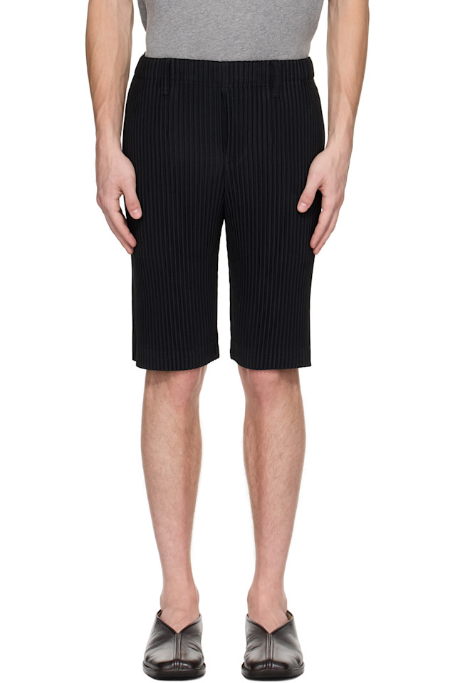 

Шорты с плиссировкой Tailored pleats 2 Homme Plissé Issey Miyake, черный