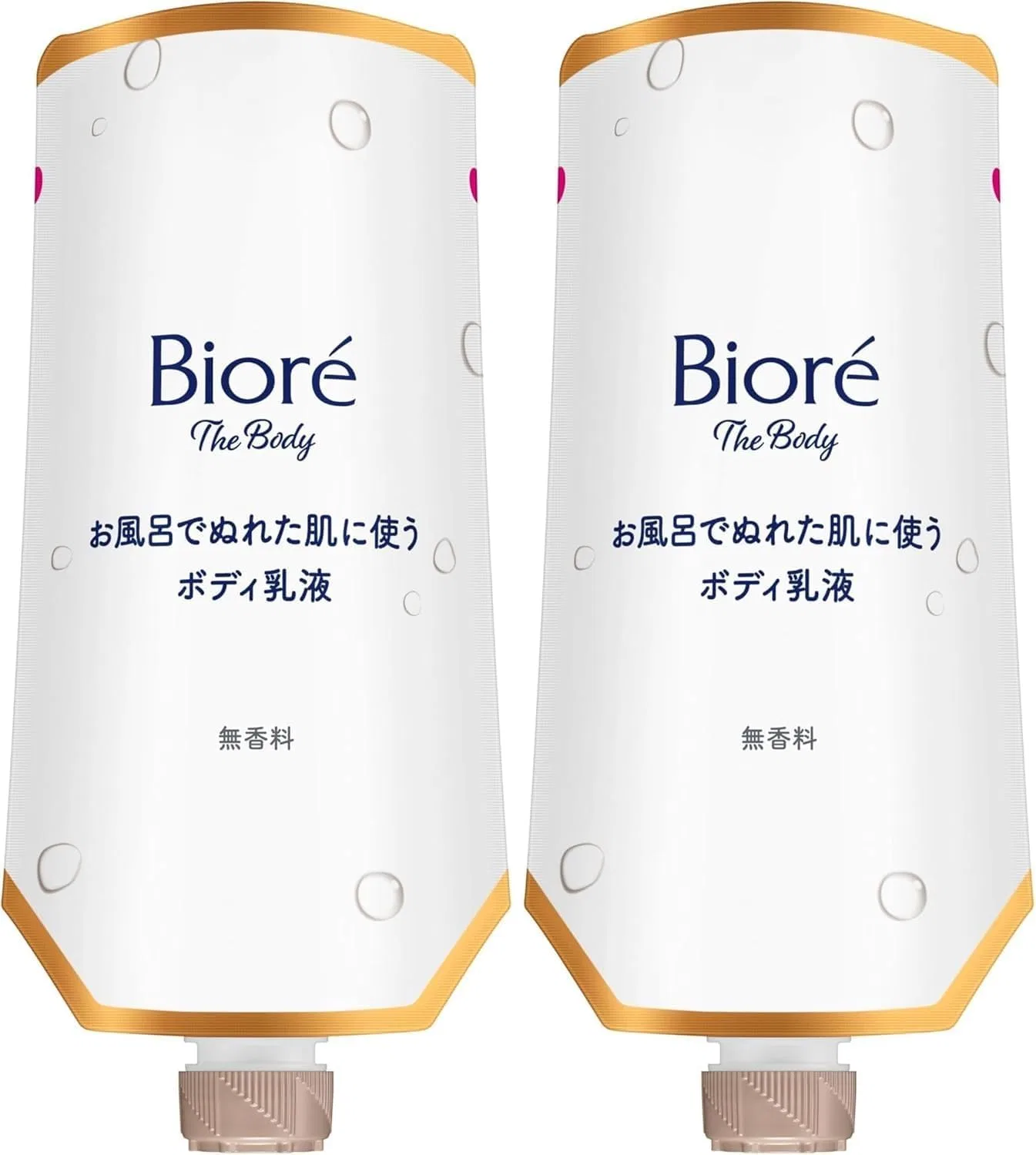 Лосьон для тела Biore The Body Body Body Lotion для влажной кожи увлажняющий без аромата 285 мл x 2