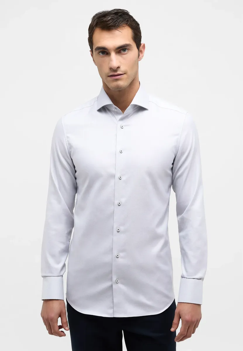 

Рубашка Eterna с длинными рукавами "SLIM FIT", серый