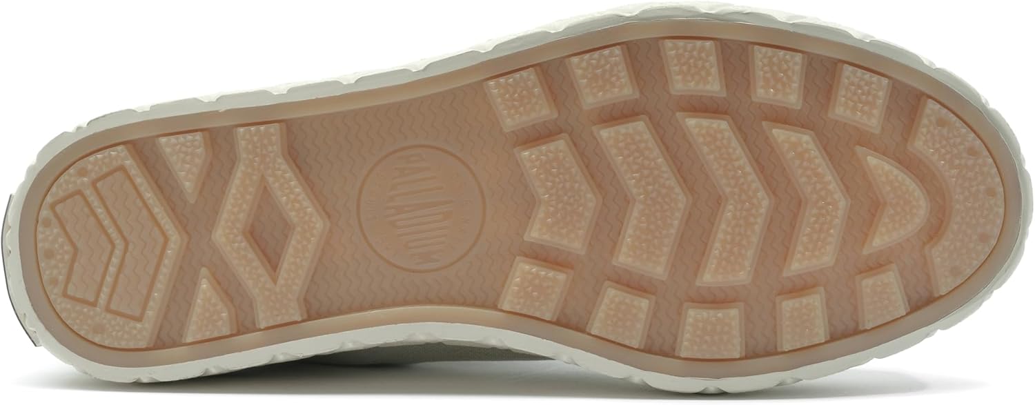 Кроссовки Palladium Unisex Palla Ace Mid из органического канваса на шнуровке, Abbey Stone — фото 3