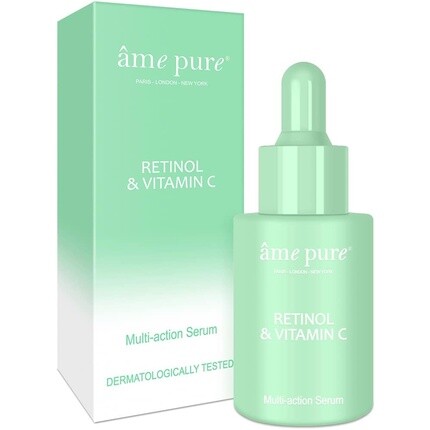 

Âme Pure Retinol + Витамин С Сыворотка для сияющего молодости, естественного сияния лица
