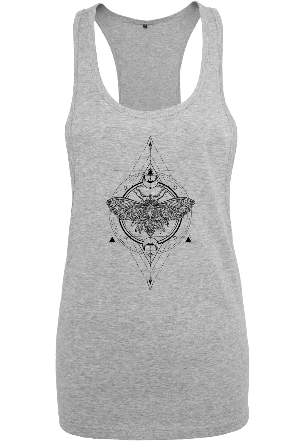 

Топ Mister Tee Tank, цвет heather grey