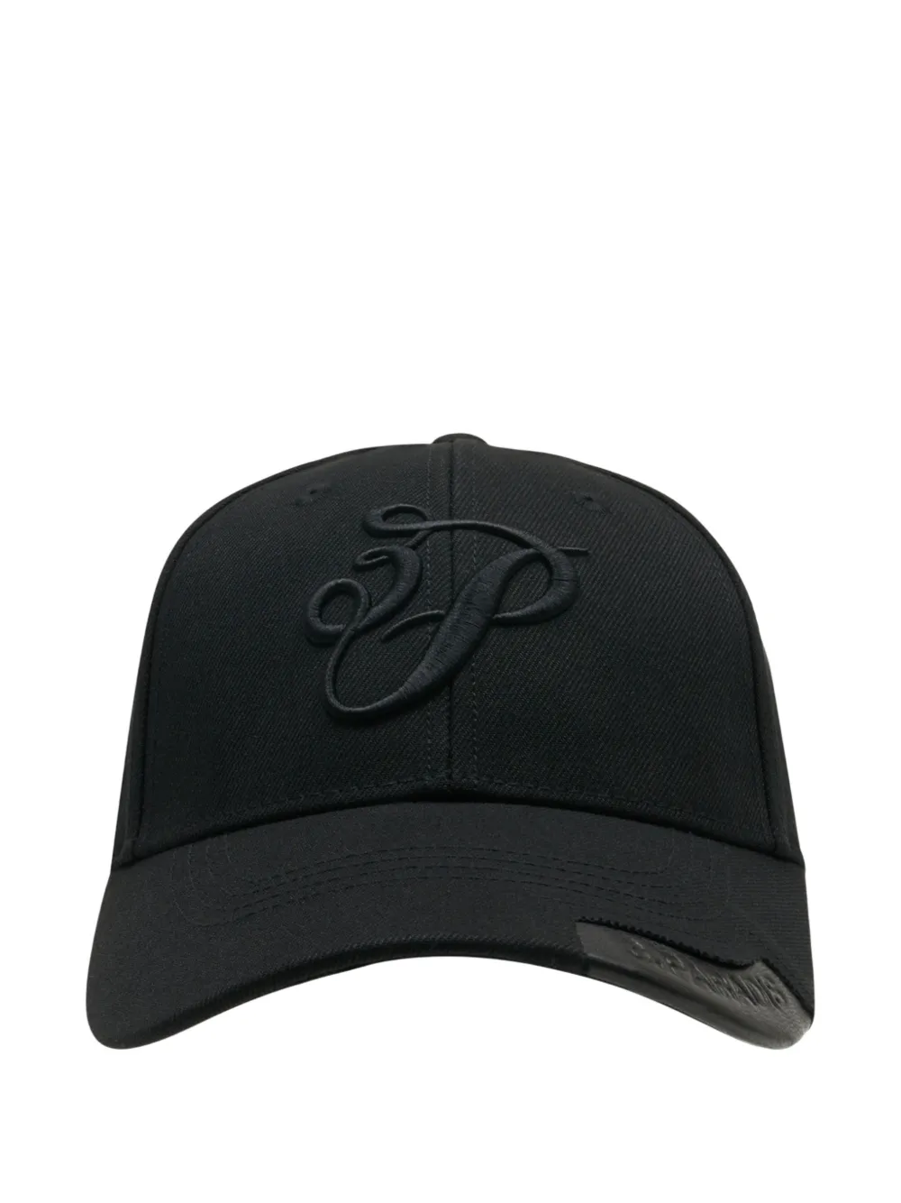 

Бейсболка с вышитым логотипом 3.Paradis, черный