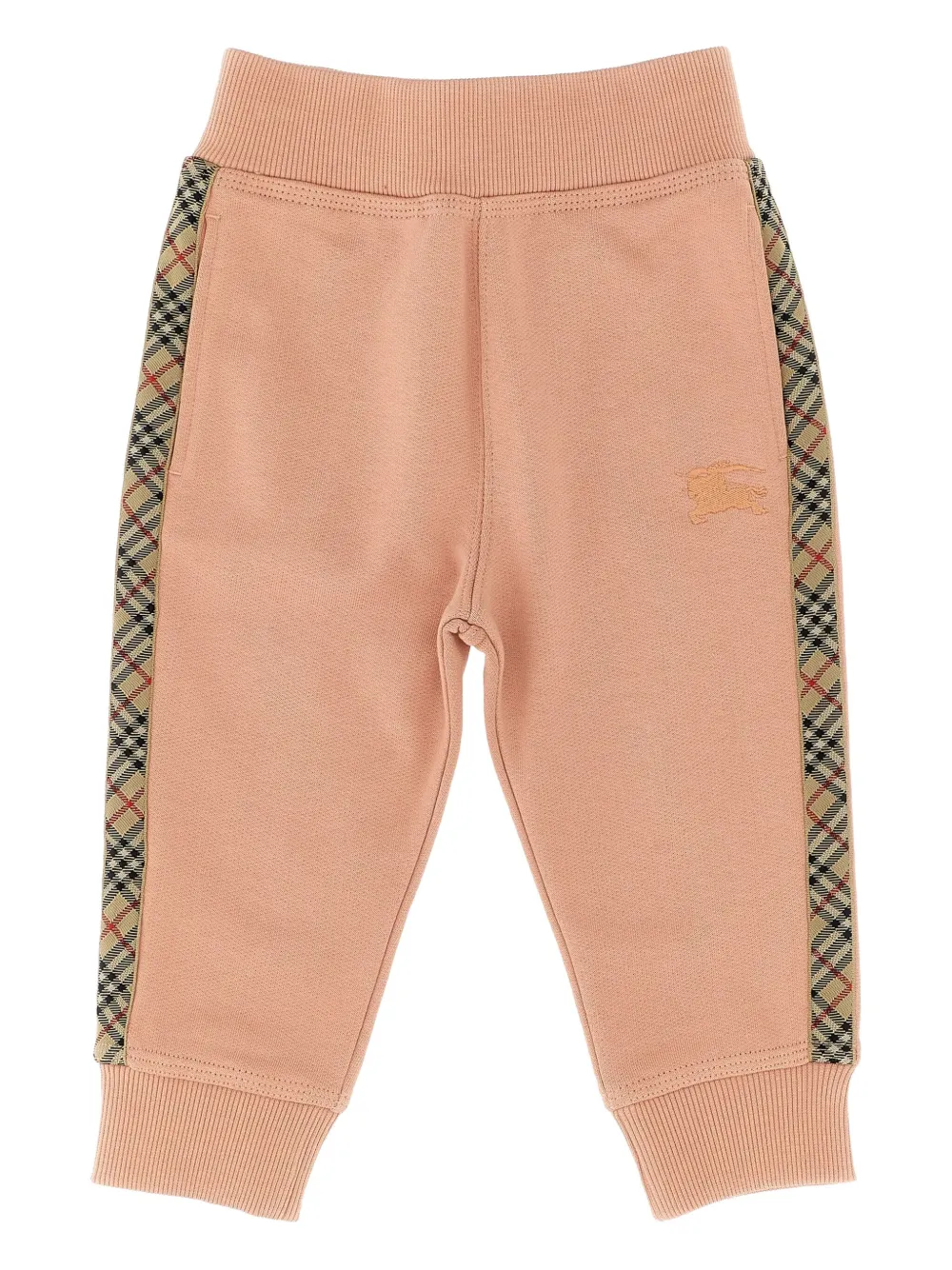 

Брюки Jackson Check Tape BURBERRY KIDS, розовый