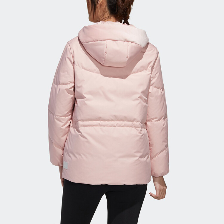 Пуховик женский Vibrant Pink Adidas Neo, цвет Vibrant Pink — фото 3