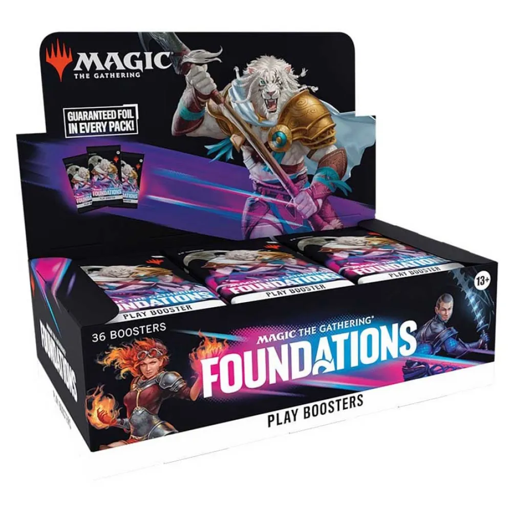 

Wizards Of The Coast Magic The Gathering: Foundations - коллекционные карточки на английском языке, мультиколор