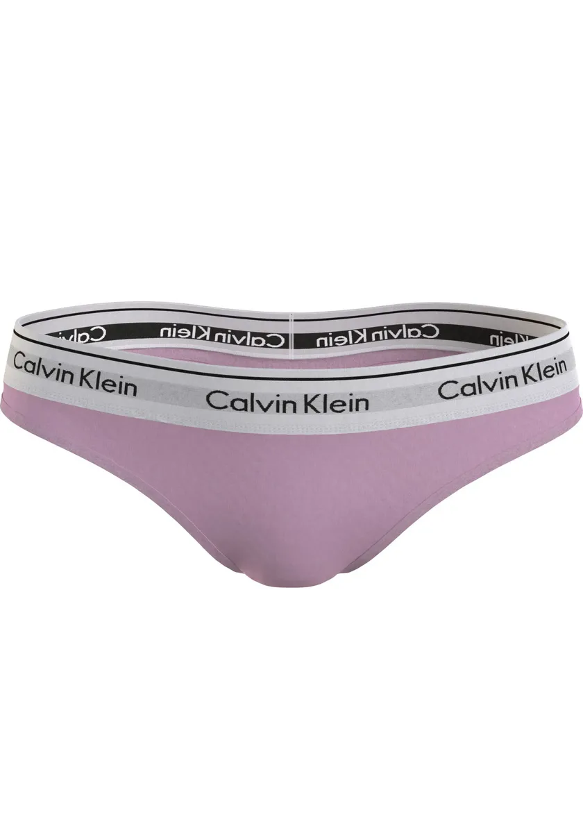 

Футболка-стринги Calvin Klein Underwear "THONG" с логотипом CK на поясе, цвет Flieder