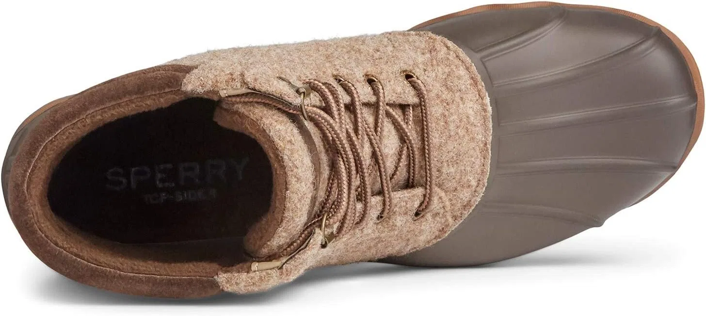 Ботинки Sperry Top Side EVA Duck Boots коричнево-бежевого цвета — фото 4