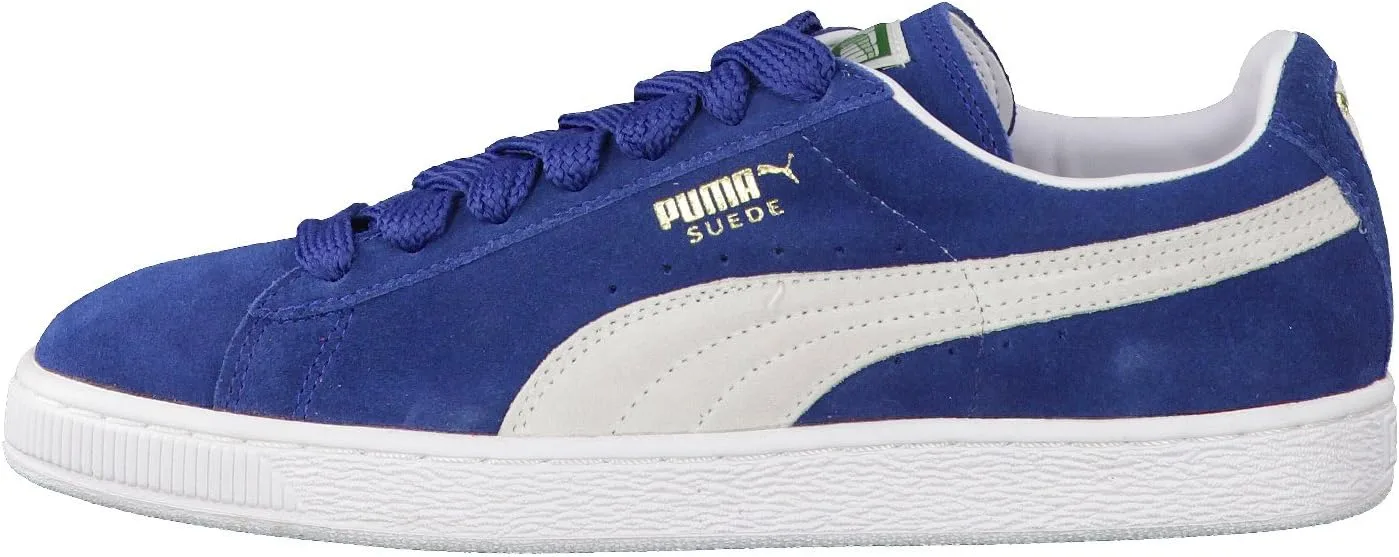 PUMA Унисекс замшевые классические кроссовки для взрослых, белый — фото 2