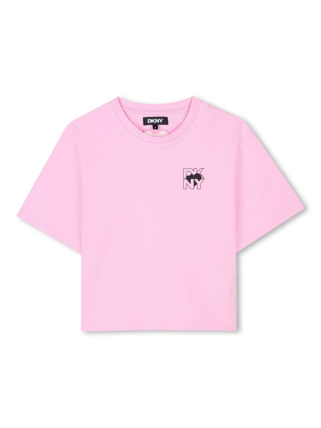 

Dkny Kids футболка с логотипом, розовый