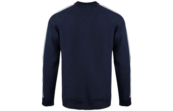 Толстовка originals knit crew 'collegiate navy' Adidas, синий — фото 2