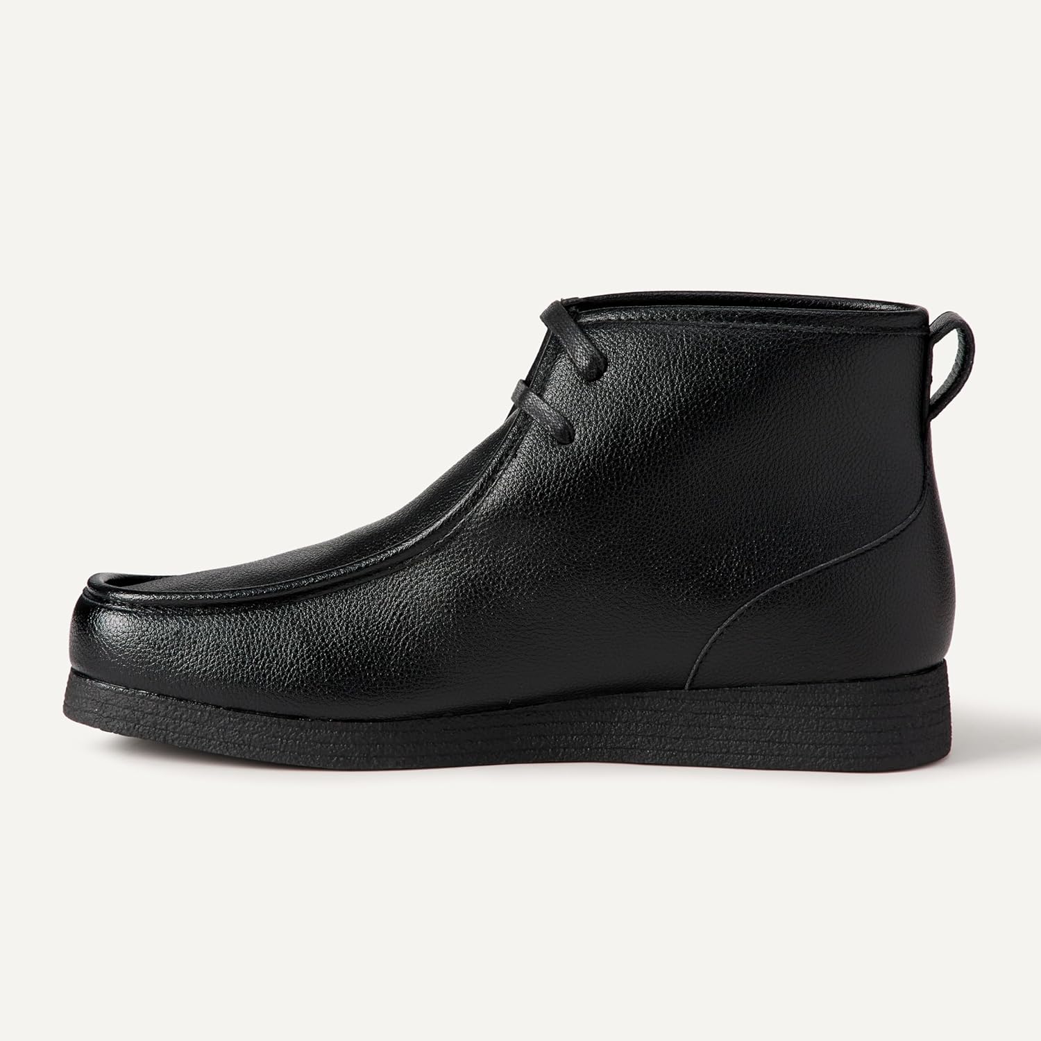 Мужские ботинки Amazon Essentials Chukka с носком-мокасином, черный — фото 3