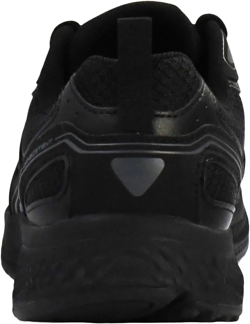 Мужские кроссовки Skechers Go Run Consistent, 3-Black Leather Synthetic Charcoal Trim — фото 4