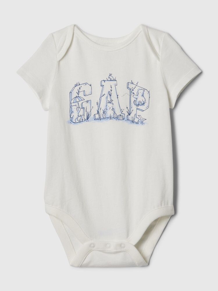

Боди из органического хлопка Gap, бежевый