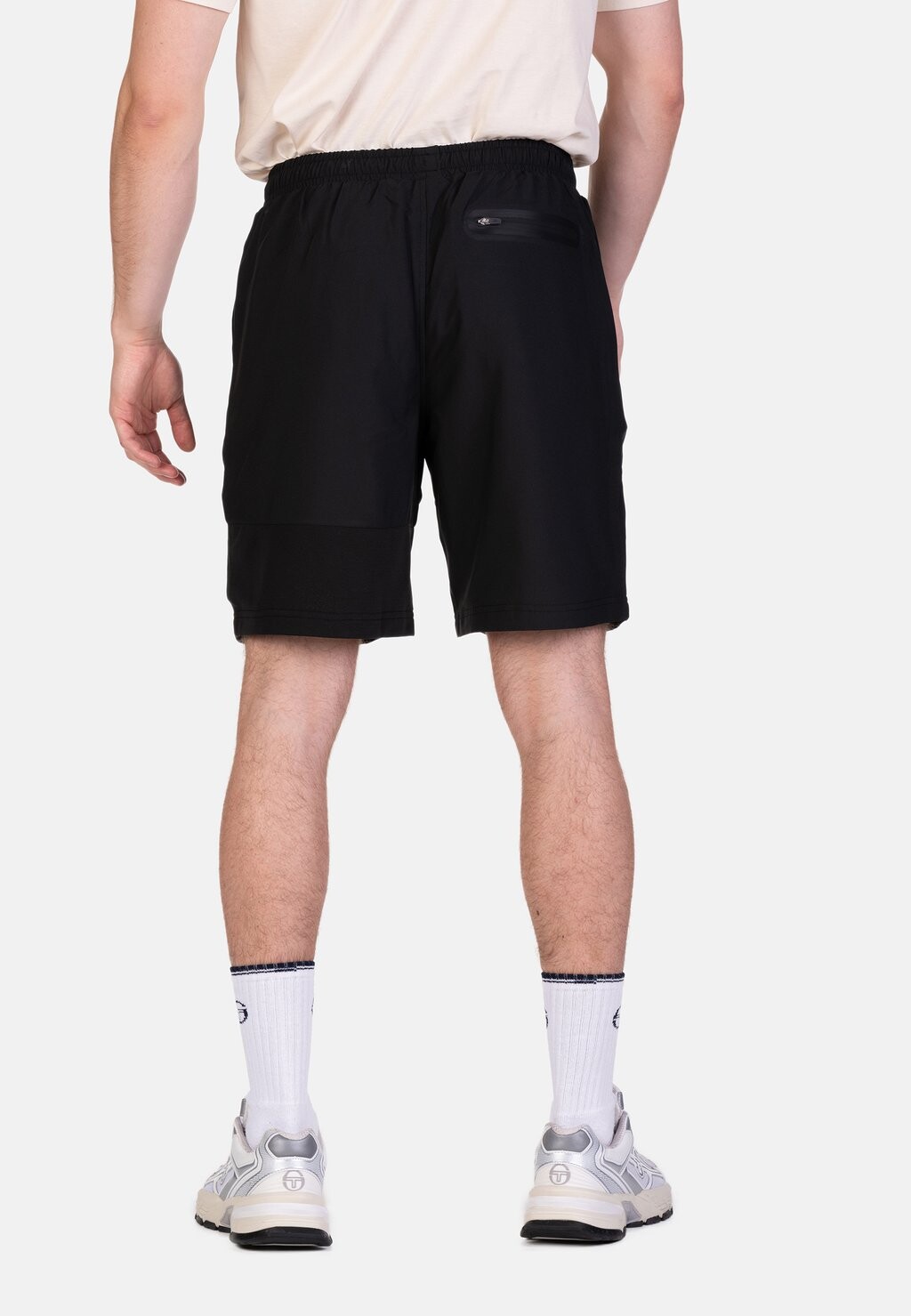 

Спортивные шорты Specchio Pl Bermuda Sergio Tacchini, черно-белые
