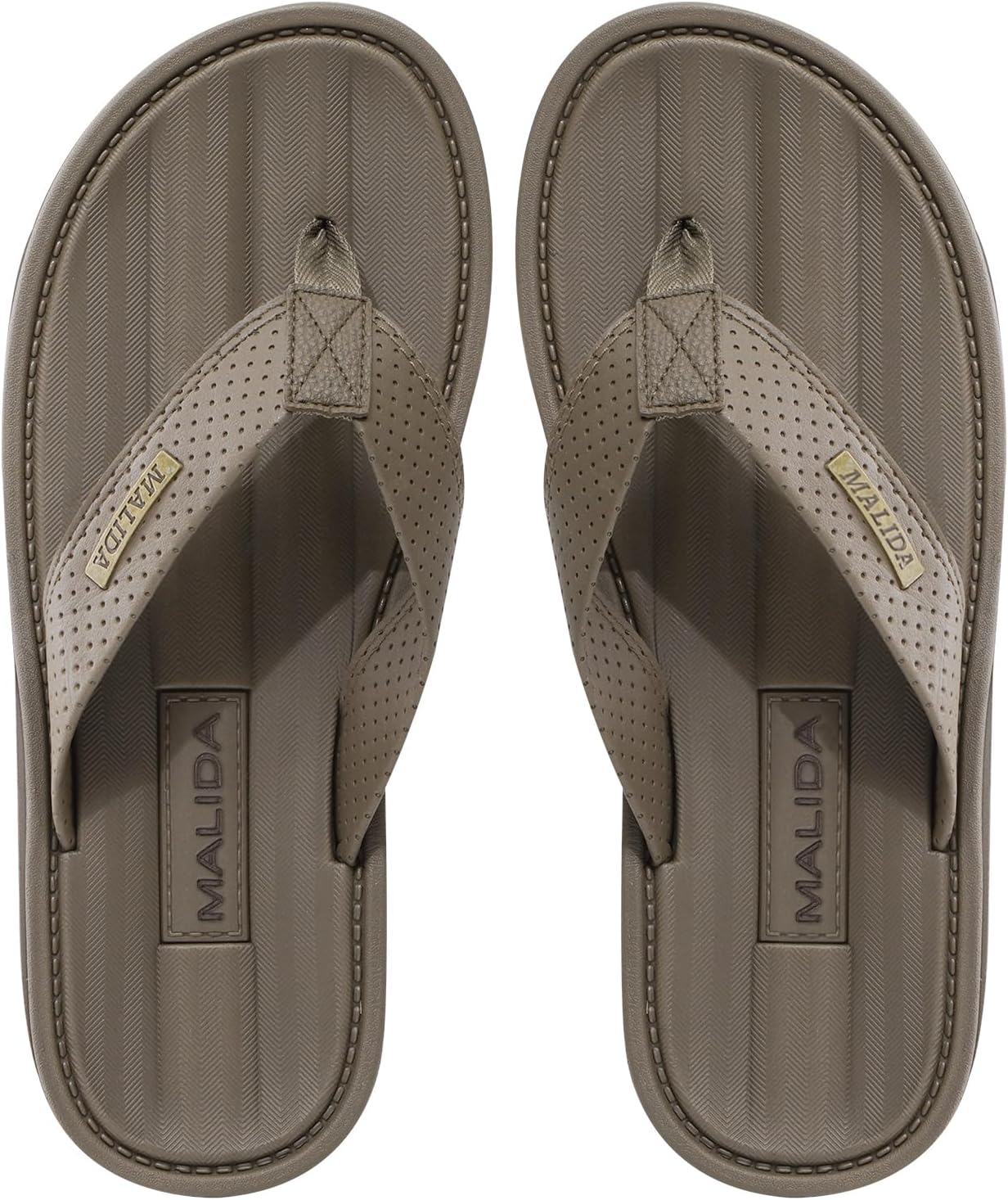 

Мужские сланцы MALIDA, нескользящие, для ванной и душа, водонепроницаемые, с амортизирующей мягкой подошвой, для дома и улицы, вьетнамки, зеленый