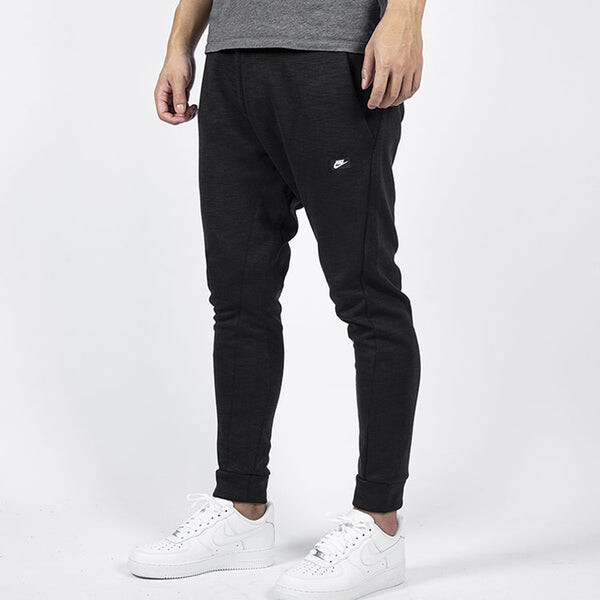 Брюки men's logo label knit sports pants/trousers/joggers black Nike, мультиколор — фото 4
