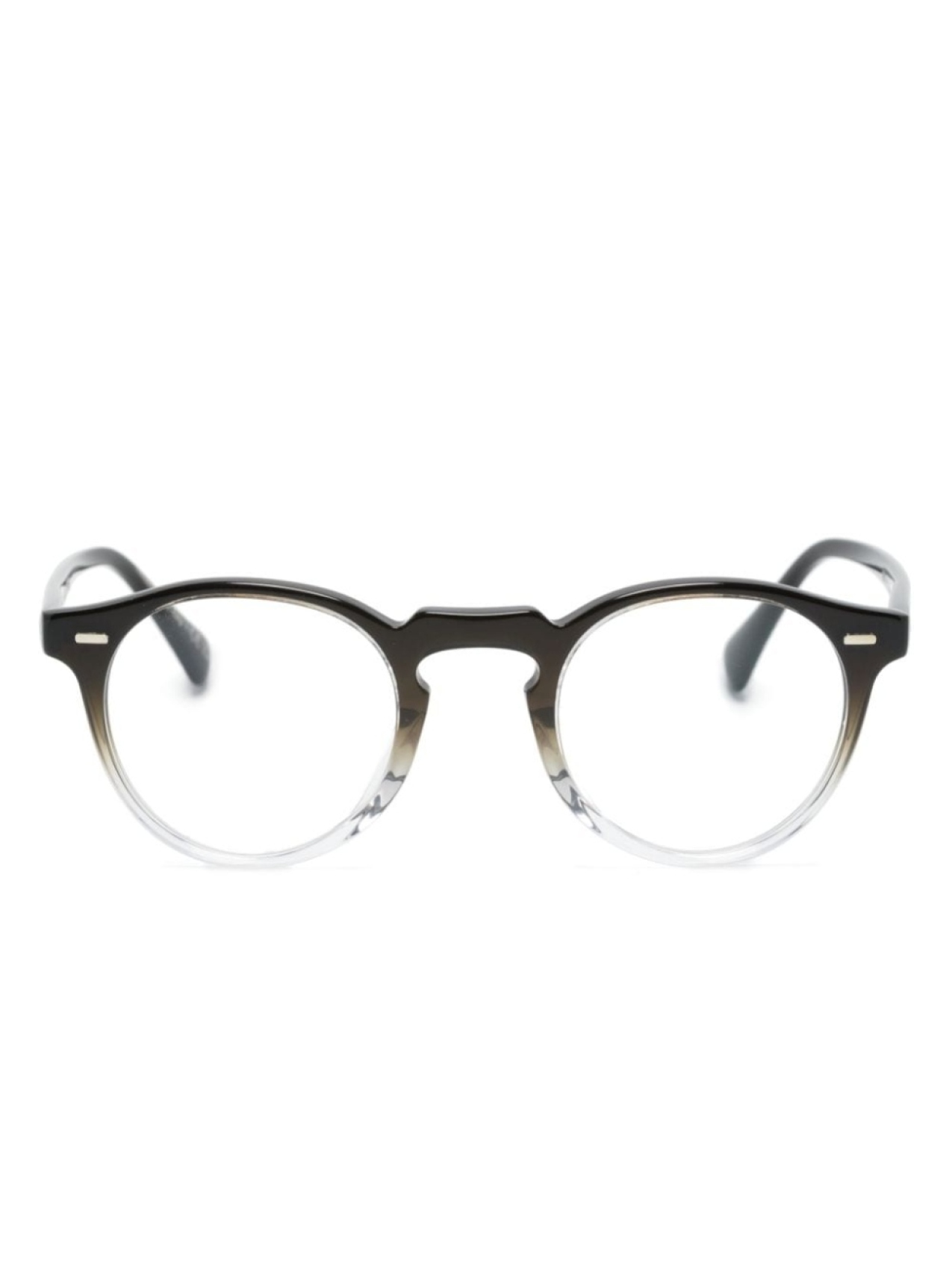 

Oliver Peoples очки Gregory Peck в круглой оправе, черный