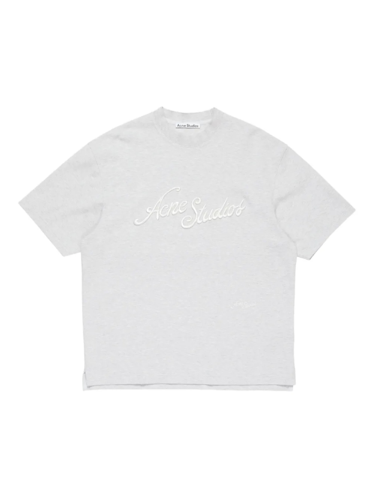 

Футболка джерси Acne Studios, серый