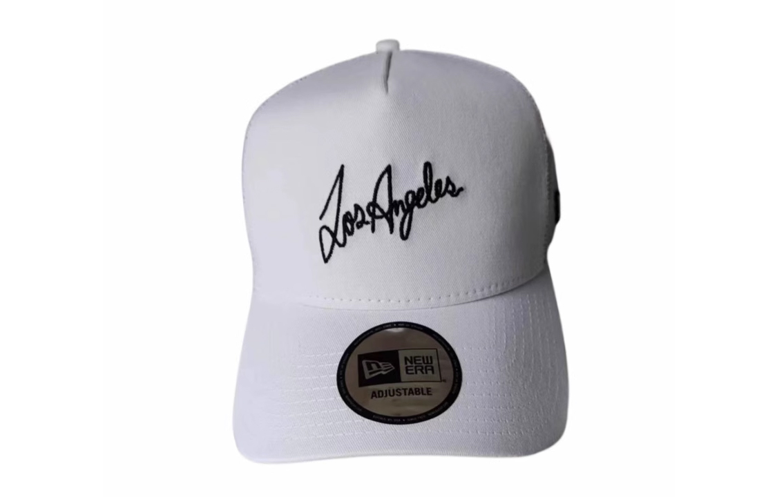 

New Era Хлопковая бейсболка унисекс белая, White