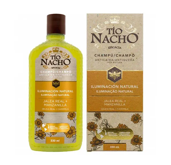 

Шампунь против выпадения волос Natural Blonde Iluminación Natural Tio Nacho, 330 ml