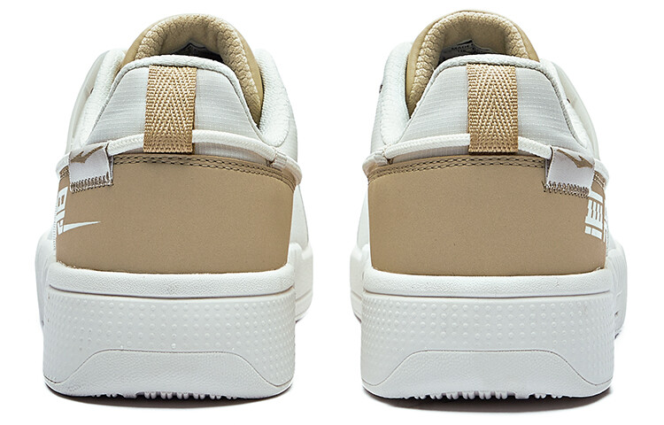 Кроссовки для скейтбординга мужские с низким верхом Oak Bud White/malt Light Brown Erke — фото 4