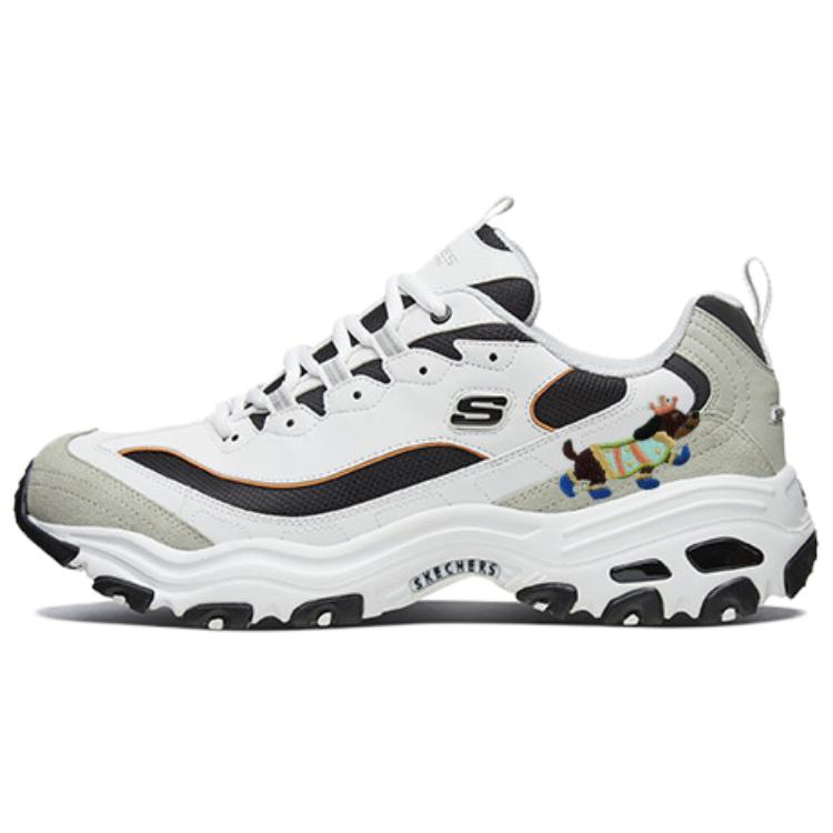 

Skechers Кроссовки D'Lites Low Top Chunky мужские, белые, серые