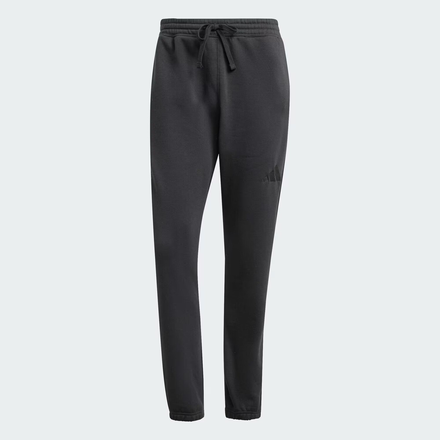 ALL SZN Флисовые зауженные брюки стандартного размера Adidas, цвет Black — фото 4