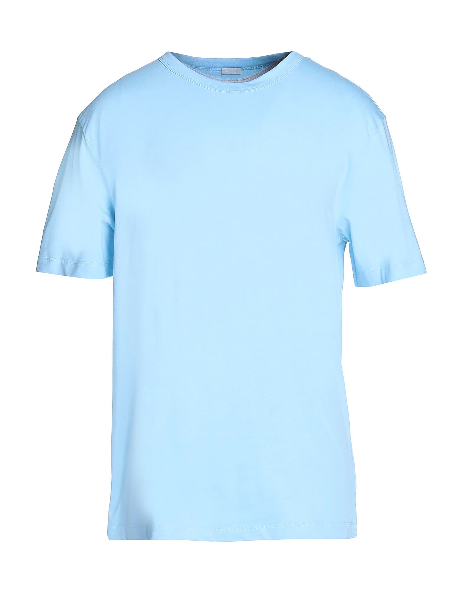 

Хлопковая футболка с принтом 7 By Yoox, голубой, Синий, Хлопковая футболка с принтом 7 By Yoox, голубой