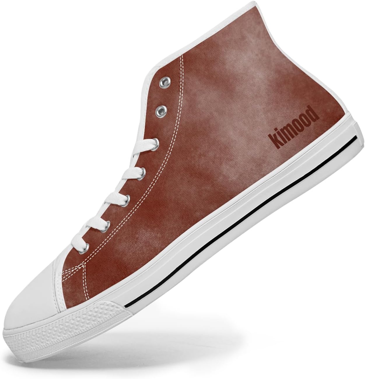 

Мужские поношенные высокие кеды, потертые тканевые туфли, модная обувь Generic, Currant