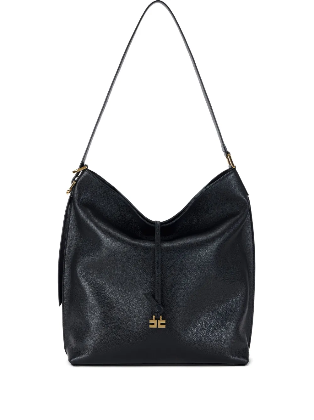 

Сумка на плечо Boulevard из кожи Elisabetta Franchi, черный