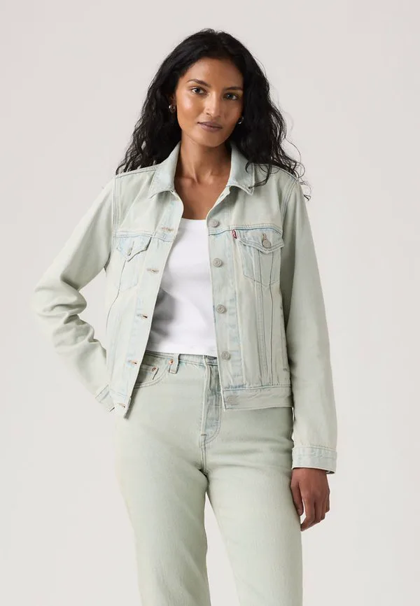 Оригинальная джинсовая куртка дальнобойщика Levi'S, Light Blue Denim — фото 2