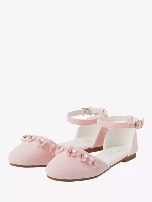 Детские сандалии с цветочным узором, розовые Angels by Accessorize — фото 3