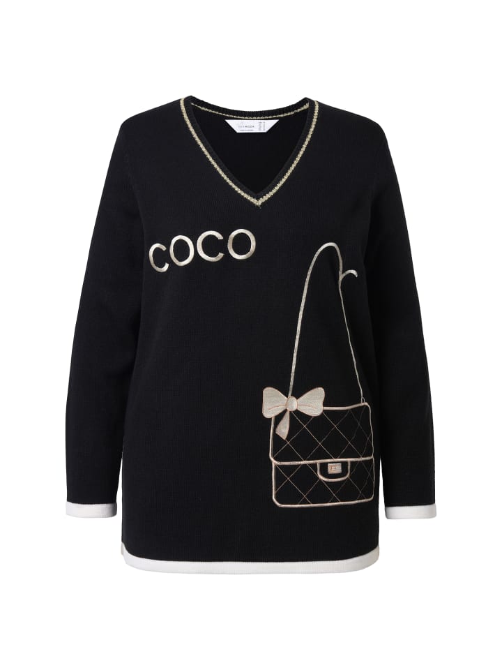 

Свитер черного цвета MIAMODA