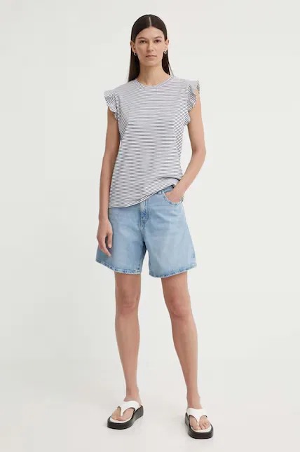 Шорты джинсовые High багги Short Levi's, синий — фото 2