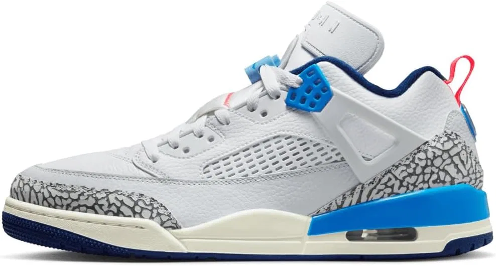 Мужские кроссовки Jordan Spizike Low (FQ1759-110, White/Hot Lava/Pure Platinum/Blue Void) — фото 3