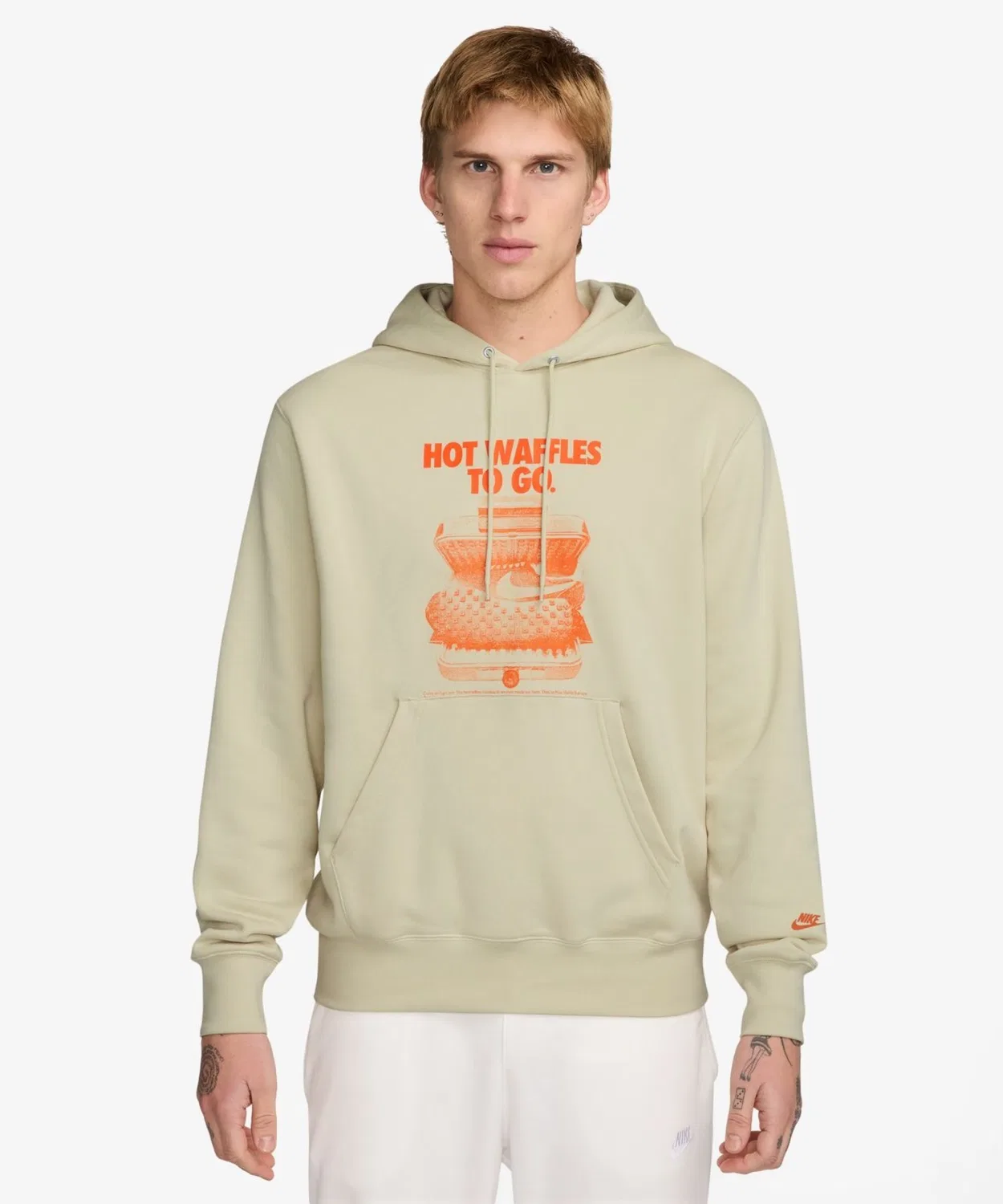 Толстовка Nike Club BB GX L/S с длинным рукавом, серая
